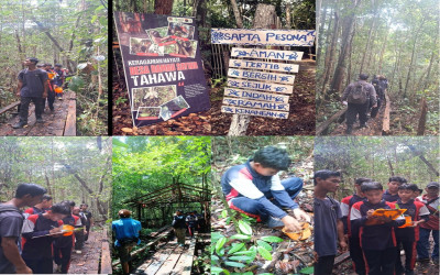 Siswa MTs Raudhatul Jannah Belajar Langsung dari Alam Bersama BNF di Desa Tahawa